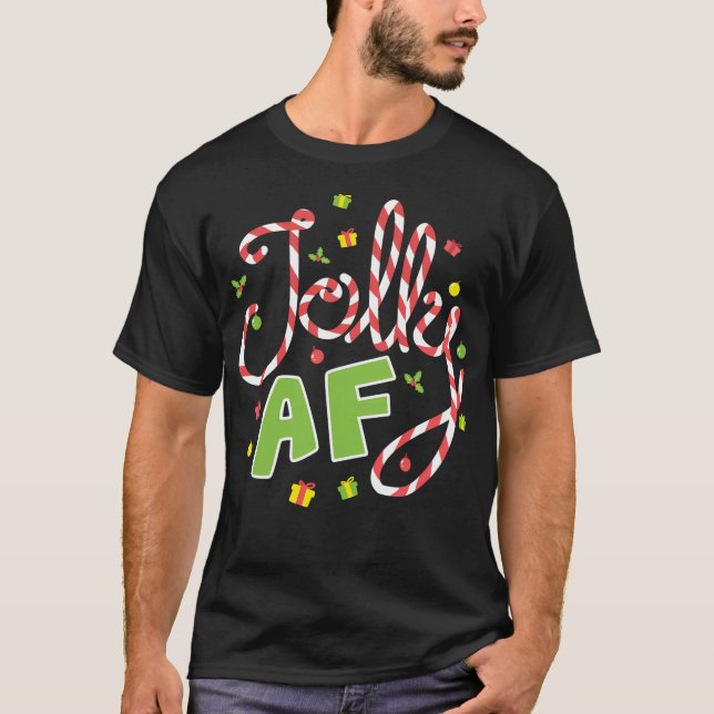 Camiseta Coleção de Natal Jolly Af (Frente)