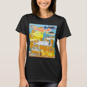 Camiseta Coleção de peixes-globo