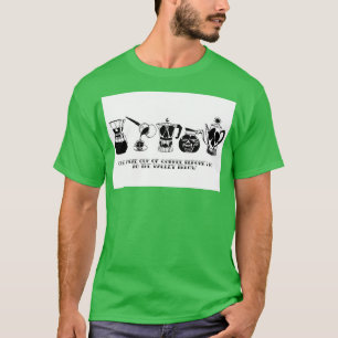 Camiseta Coleção de Potes de café