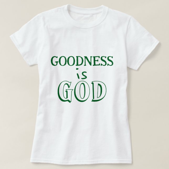 Camiseta Coleção de Presentes de Fé:  (Frente do Design)