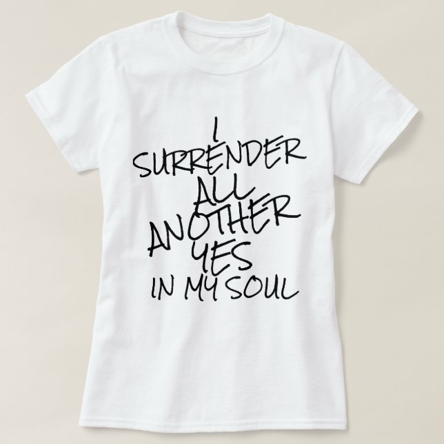 Camiseta Coleção de Presentes de Fé (Frente do Design)