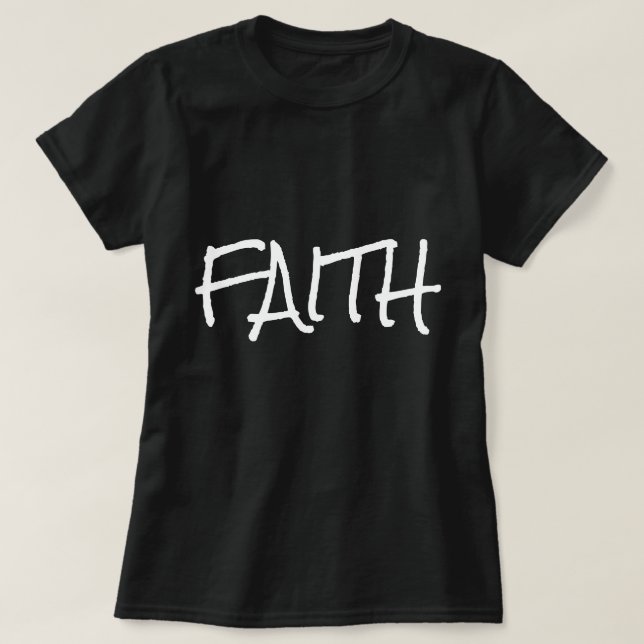 Camiseta Coleção de Presentes de Fé - (Frente do Design)