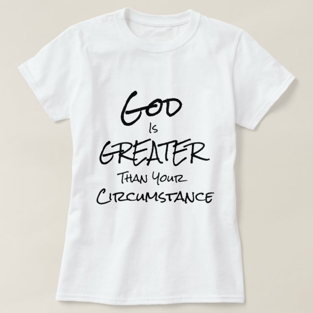Camiseta Coleção de Presentes de Fé- Camisa-T (Frente do Design)