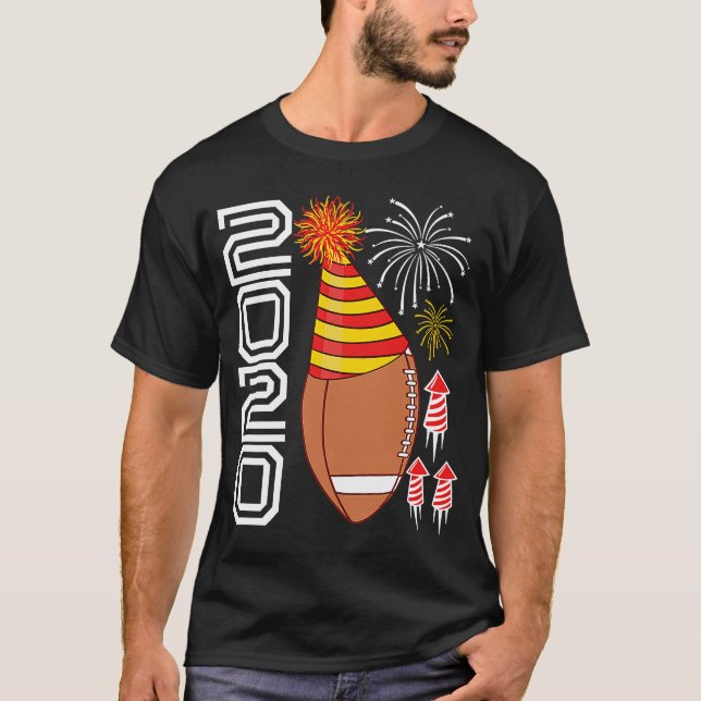 Camiseta Coleção de Quarterback do Helmet de Futebol 2020 (Frente)