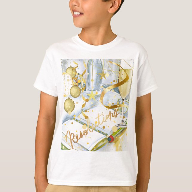 Camiseta Coleção de Resolução de Ano Novo (Frente)