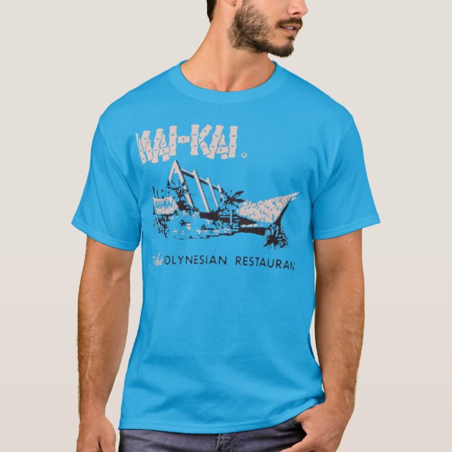 Camiseta Coleção de Restaurantes Retroativos MaiKai (Frente)
