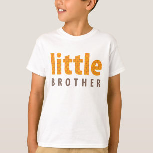 Camiseta COLEÇÃO DE SIBLINGS - irmãozinho {laranja}