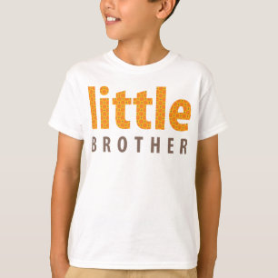 Camiseta COLEÇÃO DE SIBLINGS - irmãozinho {laranja}