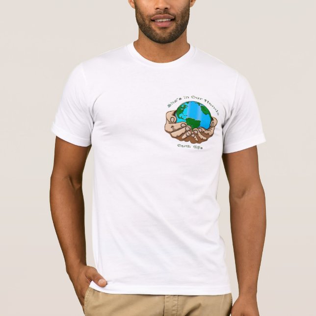 Camiseta Coleção de T-Shirt Eco para o Dia da Terra (Frente)