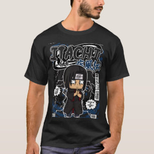 Camiseta Coleção de T-Shirt estilo Itachi Uchiha e moda
