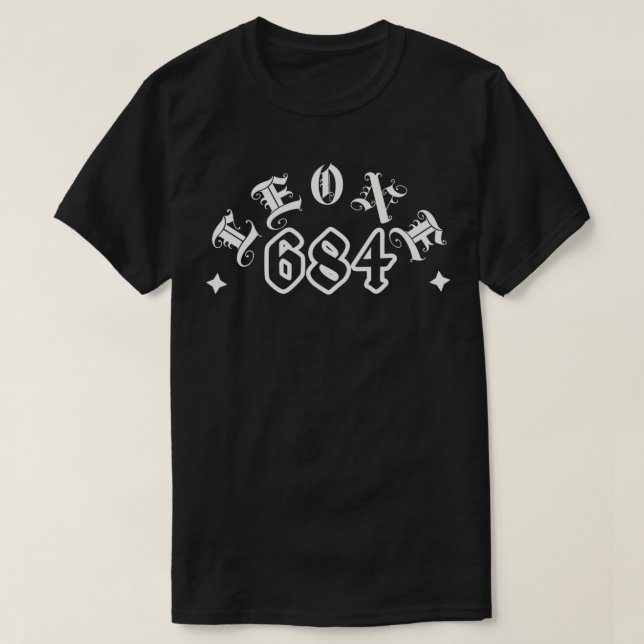 Camiseta Coleção de vilarejos LEONE 684 (Frente do Design)