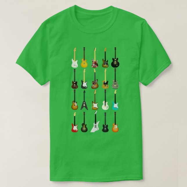Camiseta Coleção de Violão 1 (Frente do Design)