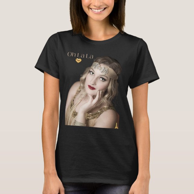 Camiseta Coleção Deliciosa de Diva (Giselle) (Frente)