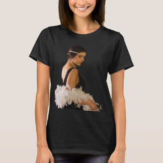 Camiseta Coleção Diva Deliciosa. Celeste