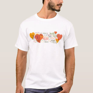 Camiseta Coleção do livro (coração)