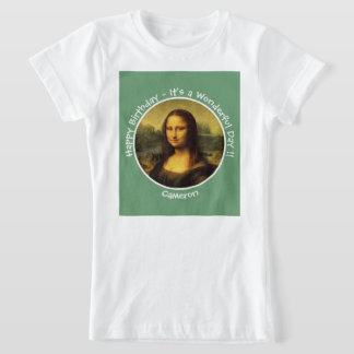 Camiseta Coleção do Partido Leonardo da Vinci Mona Lisa