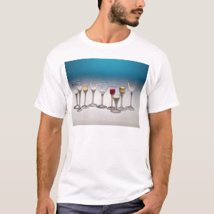 Camiseta Coleção dos vidros de vinho, c.1755-60