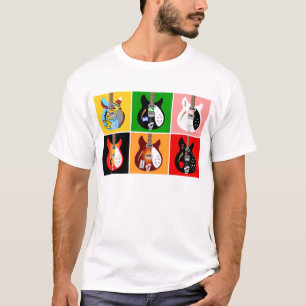 Camiseta Coleção elétrica de violão de Moddad