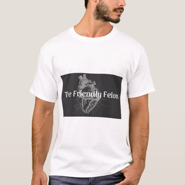 Camiseta Coleção escura do coração (Frente)