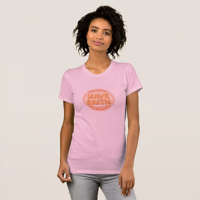 Camiseta Coleção Fé Angelical (Frente Completa)