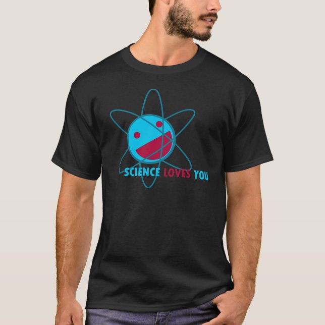 Camiseta Coleção feliz do átomo (Frente)
