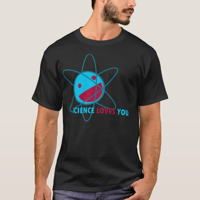 Camiseta Coleção feliz do átomo (Frente)