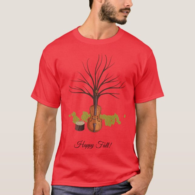 Camiseta Coleção Feliz Outono Oversized (Frente)