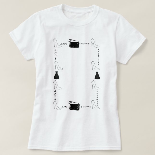 Camiseta Coleção Lady Elegance - Senhoras (Frente do Design)
