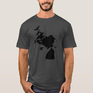 Camiseta Coleção Life is Strange Arcadia Bay de cabelos cor