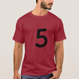 CAMISETA COLEÇÃO NÚMERO 5