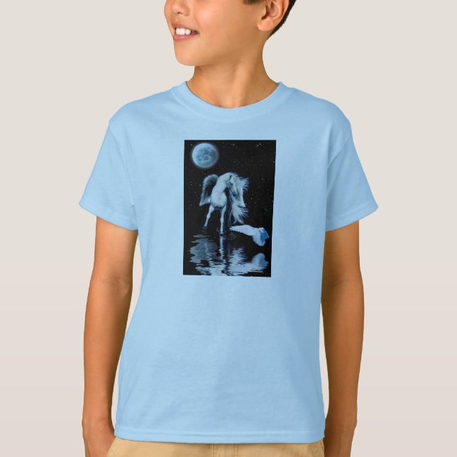 Camiseta Coleção PEGASUS & WHITE RAVEN (Frente)