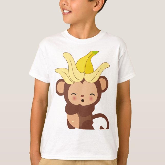 Camiseta Coleção pequena 108 do macaco (Frente)