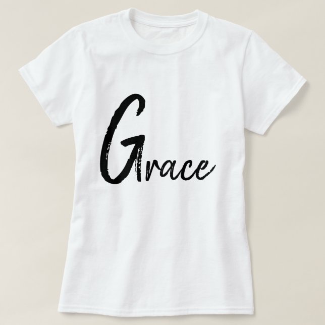 Camiseta Coleção Presentes de Fé (Frente do Design)