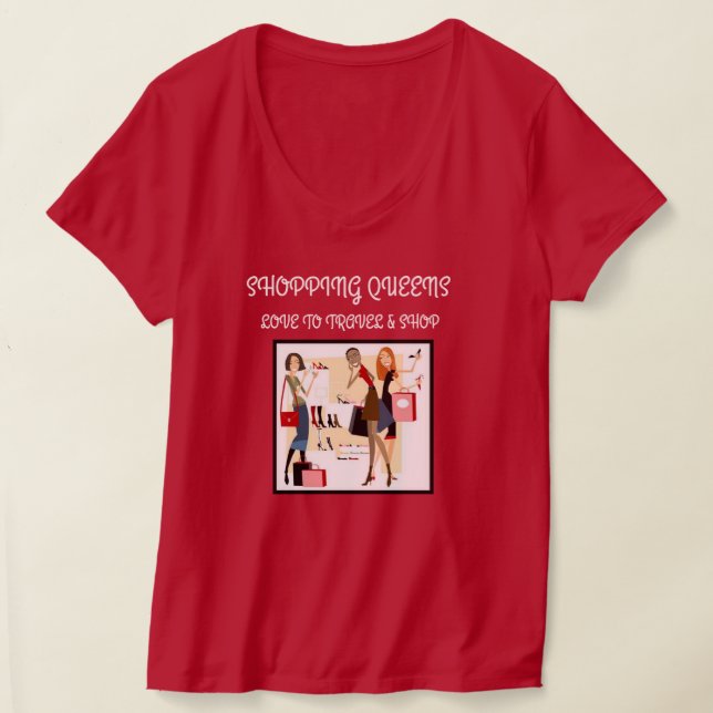 Camiseta Coleção Rainha da Compra - Senhoras  (Postura )