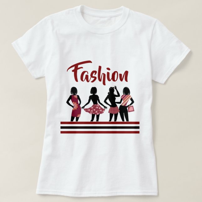 CAMISETA COLEÇÃO RAINHA DA MODA (Frente do Design)