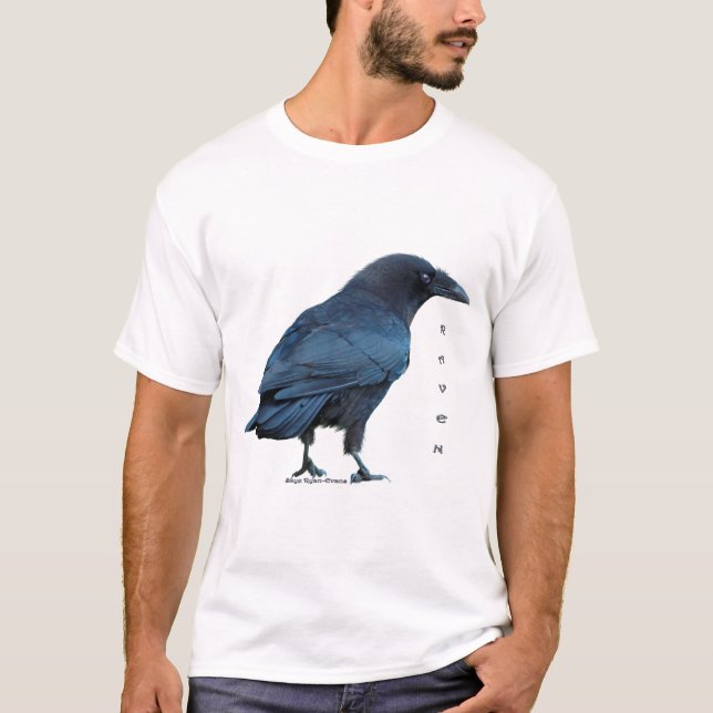 Camiseta Coleção Raven Negra III Moda Masculina (Frente)