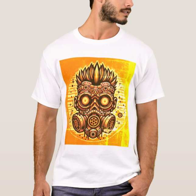 Camiseta Coleção Tribal Skull (Frente)