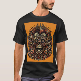 Camiseta Coleção Tribal Skull