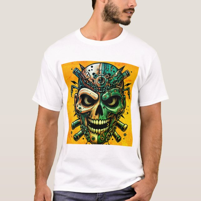 Camiseta Coleção Tribal Skull (Frente)