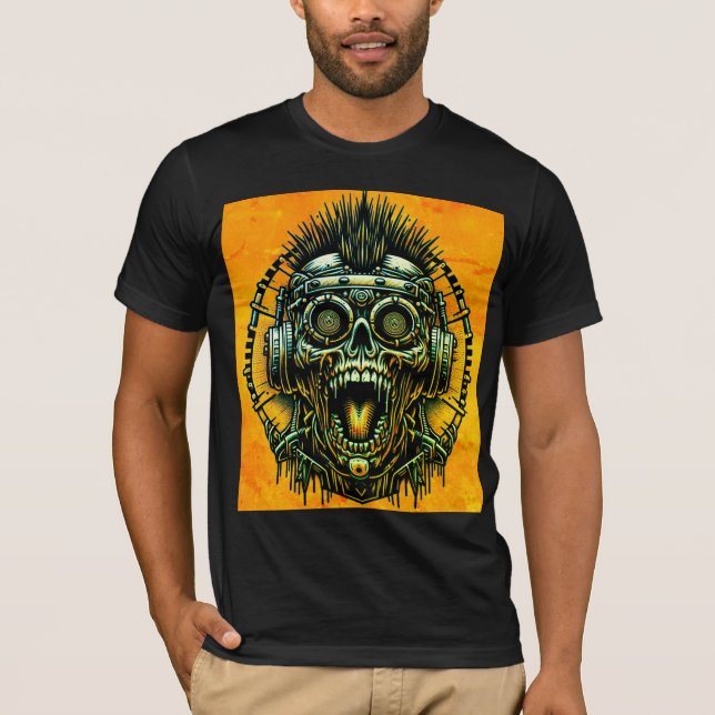 Camiseta Coleção Tribal Skull (Frente)