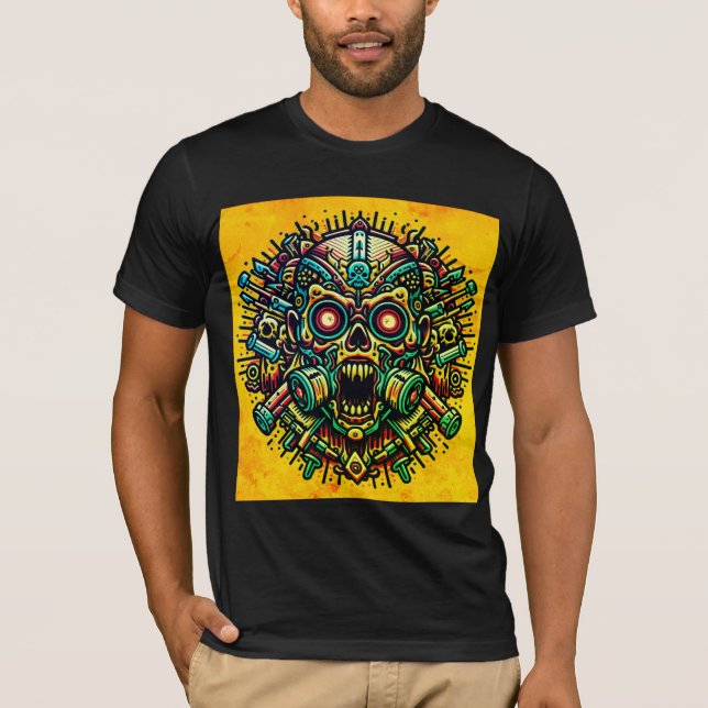 Camiseta Coleção Tribal Skull (Frente)