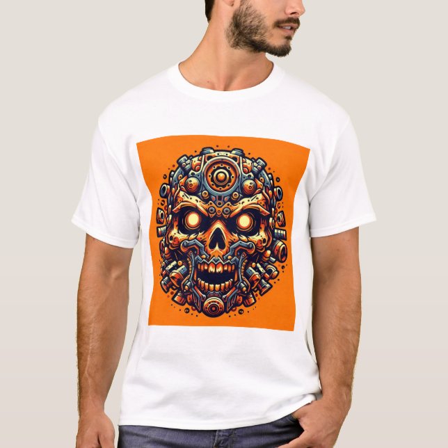 Camiseta Coleção Tribal Skull (Frente)