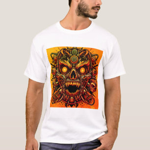 Camiseta Coleção Tribal Skull