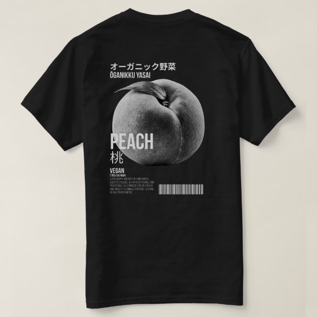 CAMISETA COLEÇÃO VEGAN (Verso do Design)