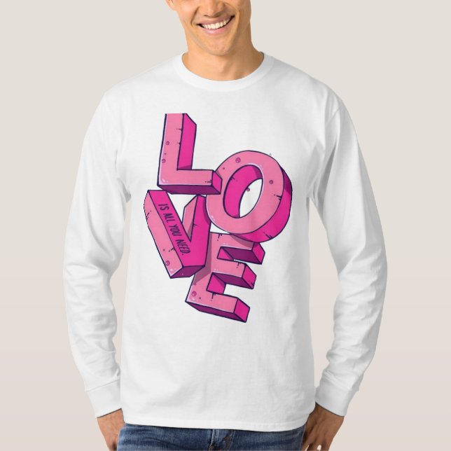 Camiseta ColeçãoAjustado Clássico Lente Longa - Vogue Voya (Frente)