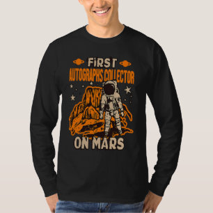 Camiseta Colecionador de Autógrafos Astronauta