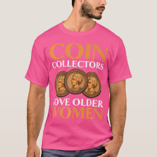 Camiseta Colecionador de Moedas Numismata Moeda Coleção de