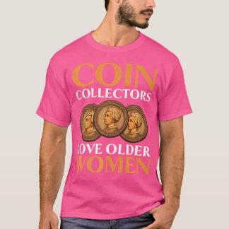 Camiseta Colecionador de Moedas Numismata Moeda Coleção de