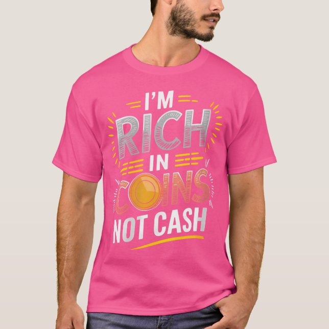 Camiseta Colecionador de Moedas Numismata Numismática e Moe (Frente)