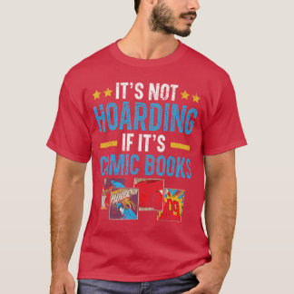 Camiseta Colecionador de Quadrinhos Leitor de Revistas em Q